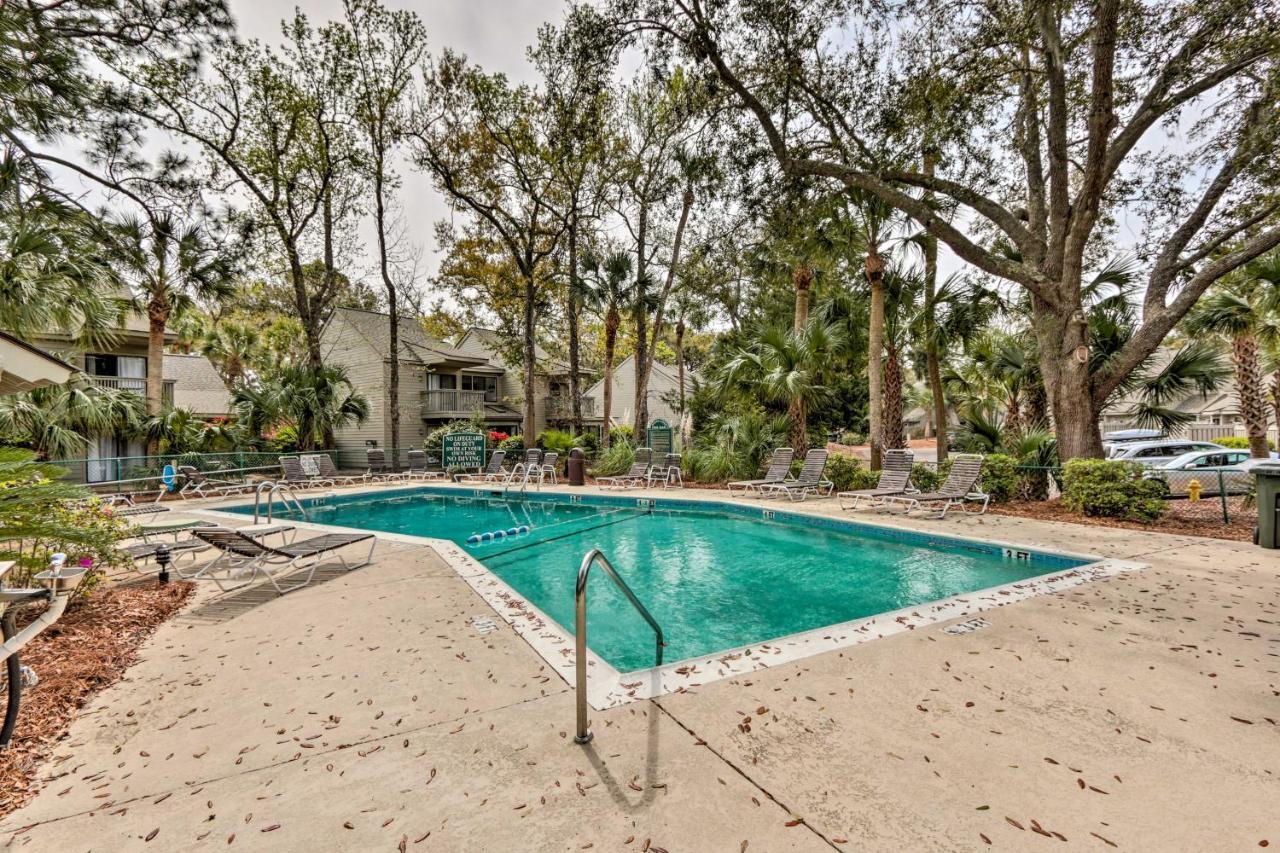 Modern Hilton Head Retreat Walk To Beach And Golf! Hilton Head Island Exteriör bild