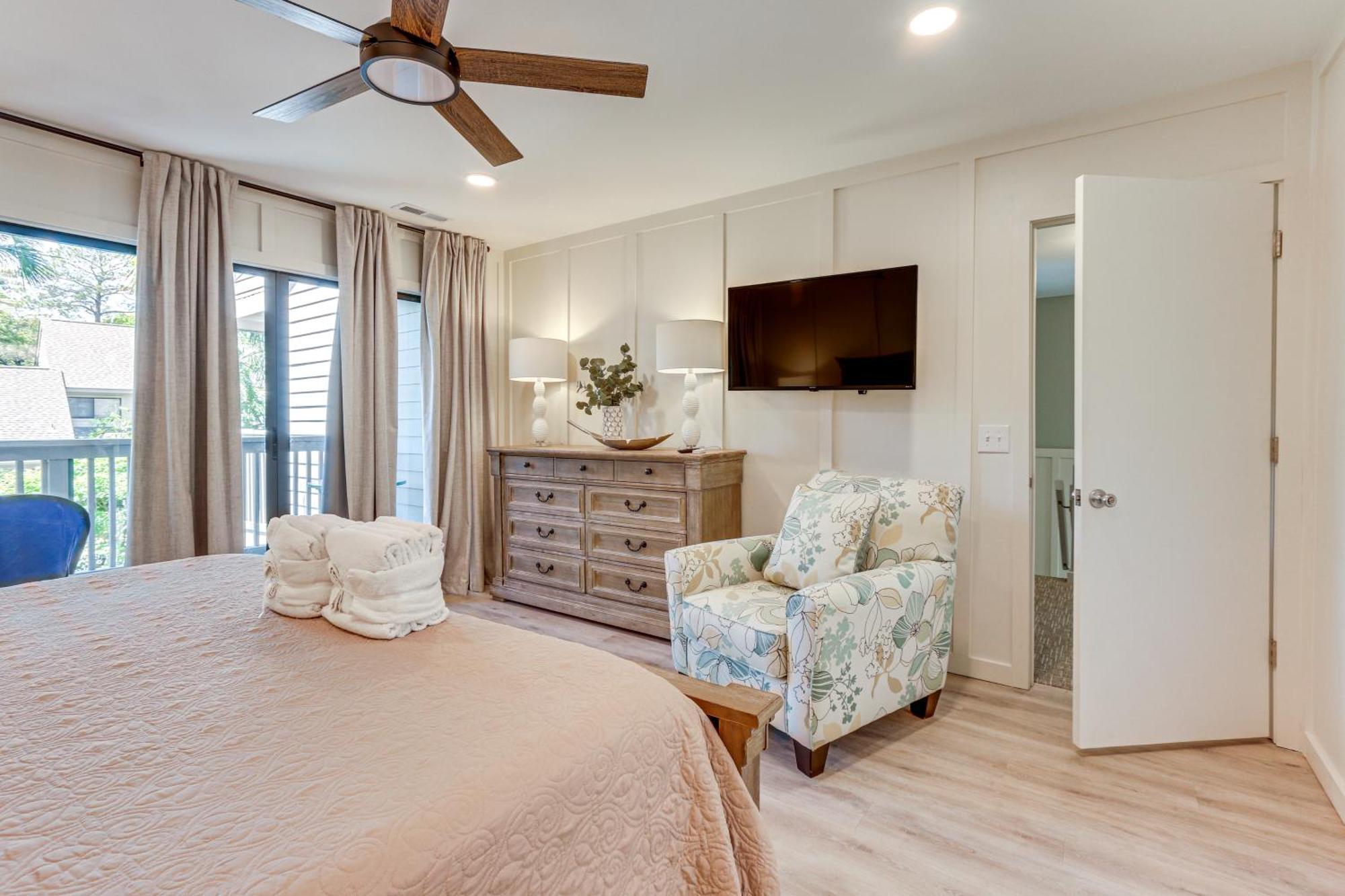 Modern Hilton Head Retreat Walk To Beach And Golf! Hilton Head Island Exteriör bild