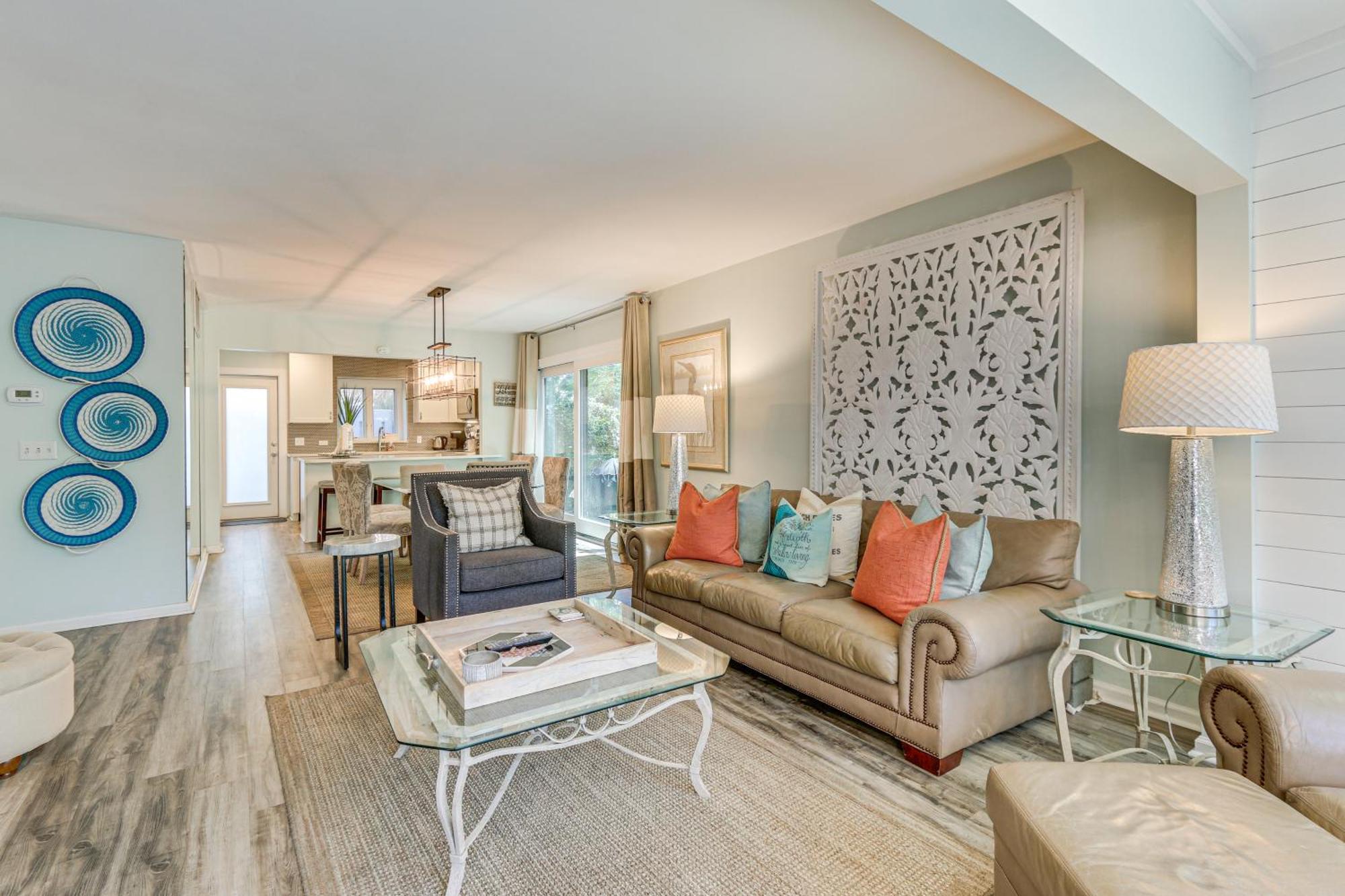 Modern Hilton Head Retreat Walk To Beach And Golf! Hilton Head Island Exteriör bild