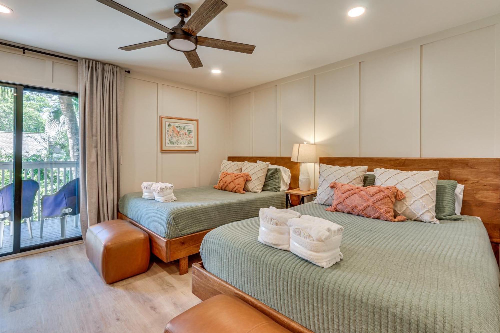 Modern Hilton Head Retreat Walk To Beach And Golf! Hilton Head Island Exteriör bild