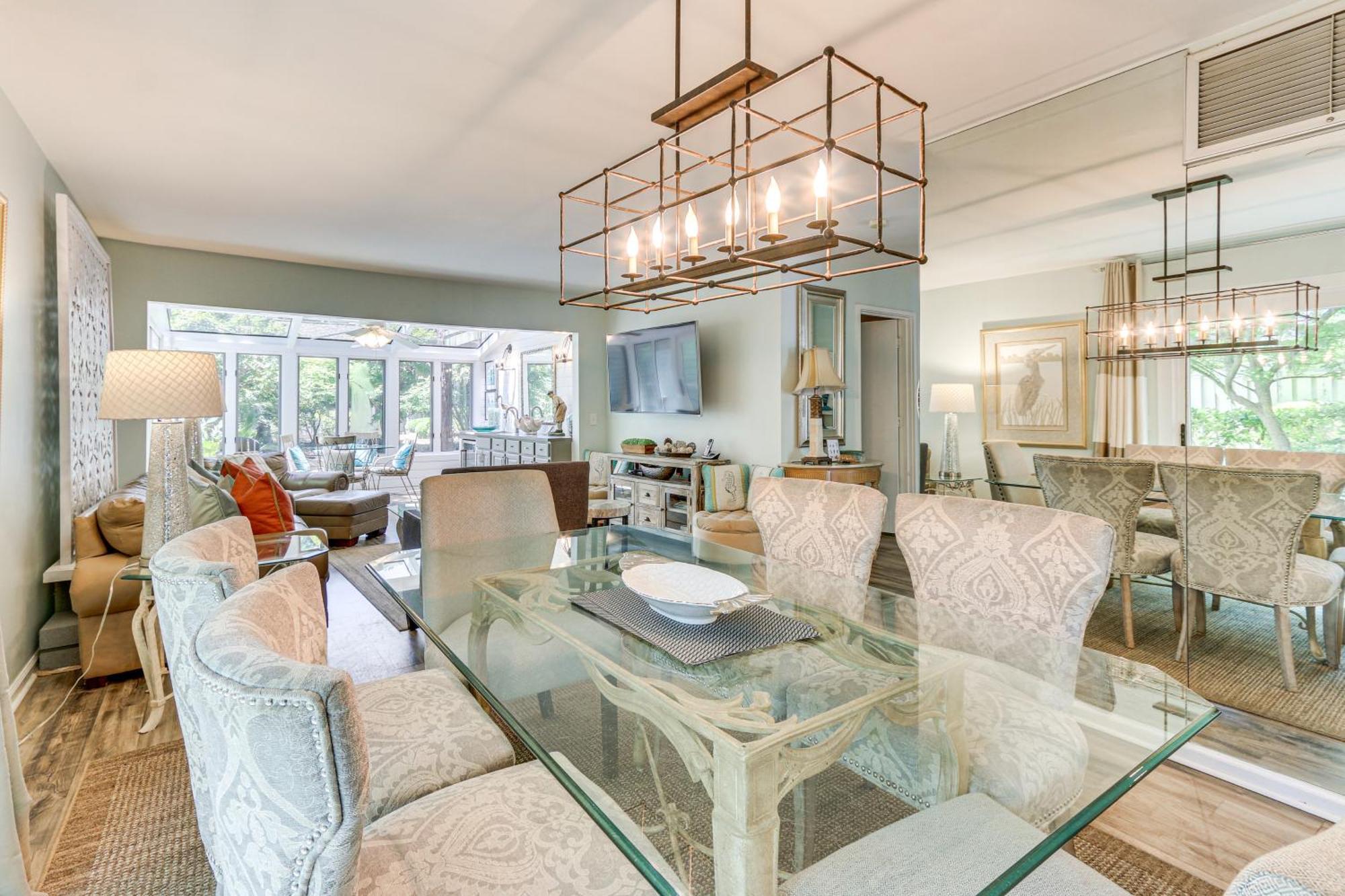 Modern Hilton Head Retreat Walk To Beach And Golf! Hilton Head Island Exteriör bild