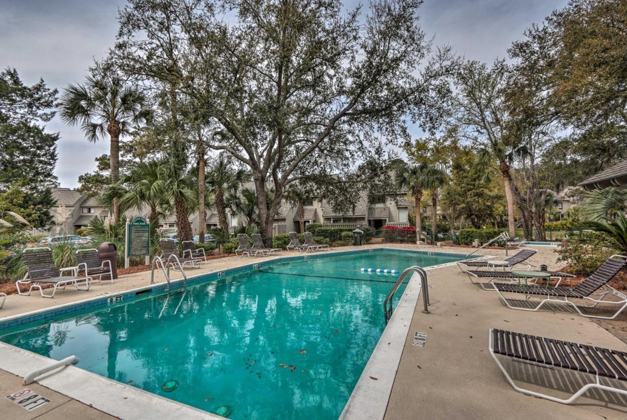 Modern Hilton Head Retreat Walk To Beach And Golf! Hilton Head Island Exteriör bild